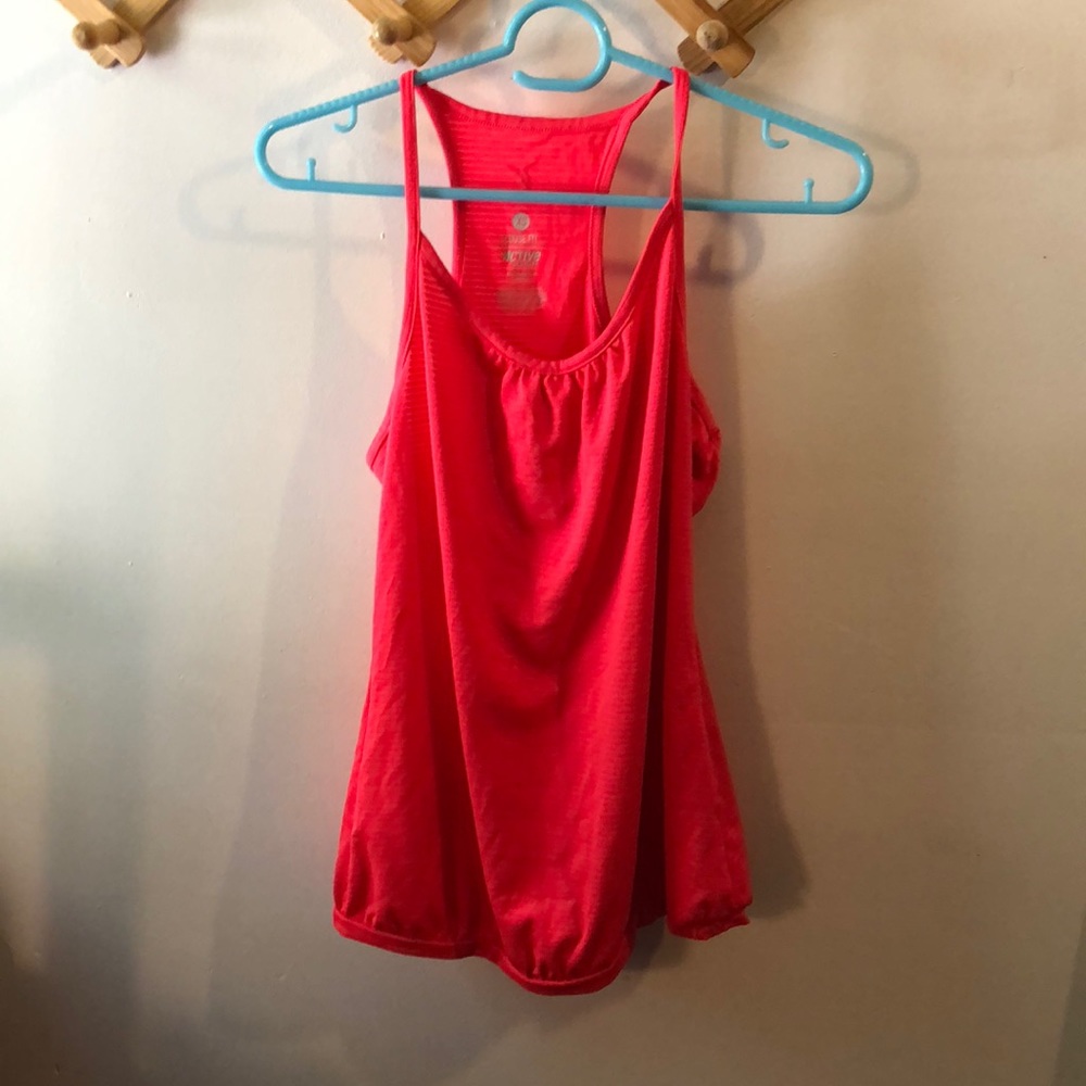 Old navy hot pink workout tank size xs